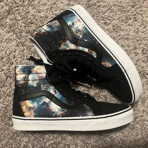 Vans Sk8-hi Bolt Cosmic Space Black High-Top Skateboard Sneakers